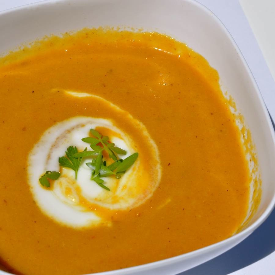 Carrot Soup Recipes
 Curried Carrot Soup