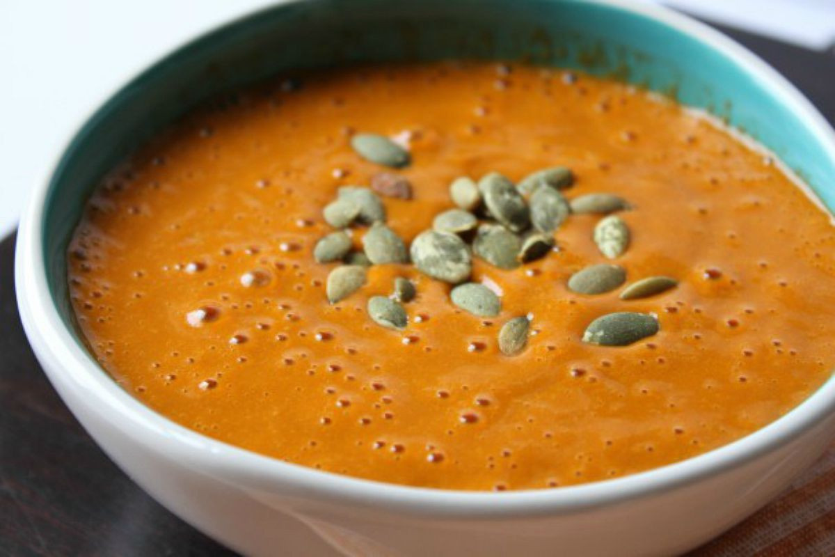 Carrot Soup Recipes
 Carrot Avocado Ginger Soup [Vegan Gluten Free] e