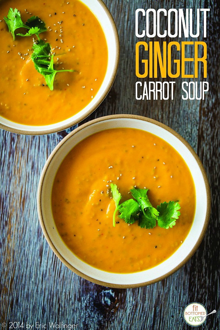 Carrot Soup Recipes
 Creamy Coconut Ginger Carrot Soup Recipe