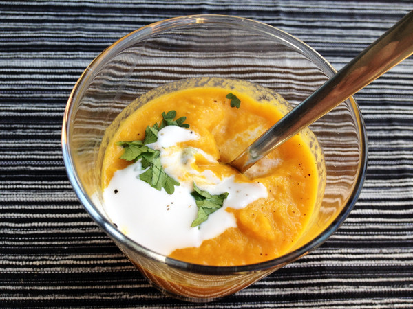 Carrot Soup With Coconut Milk
 Carrot Apple Ginger Soup with Coconut Milk – Vegangela