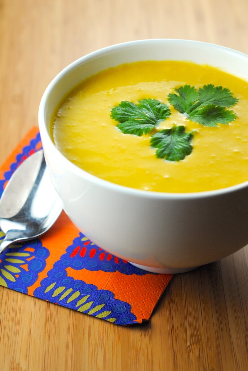 Carrot Soup With Coconut Milk
 Carrot Soup with Ginger and Coconut Milk Black Food