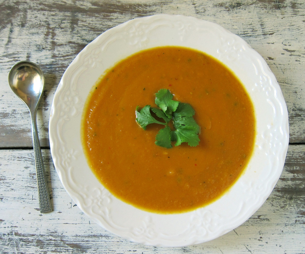 Carrot Soup With Coconut Milk
 last call for corn creamy carrot and coconut milk soup