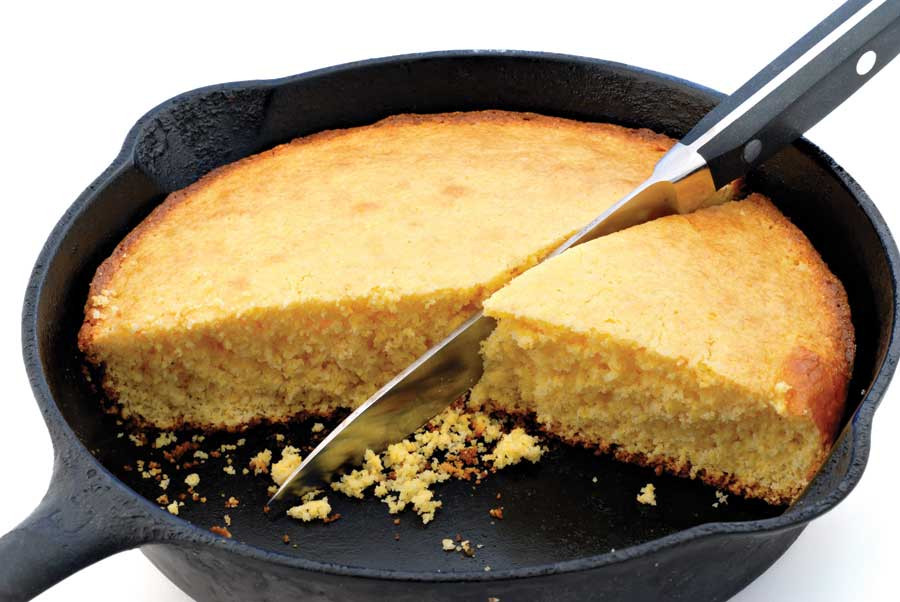 Cast Iron Skillet Cornbread
 Give Your Cast Iron a Little TLC