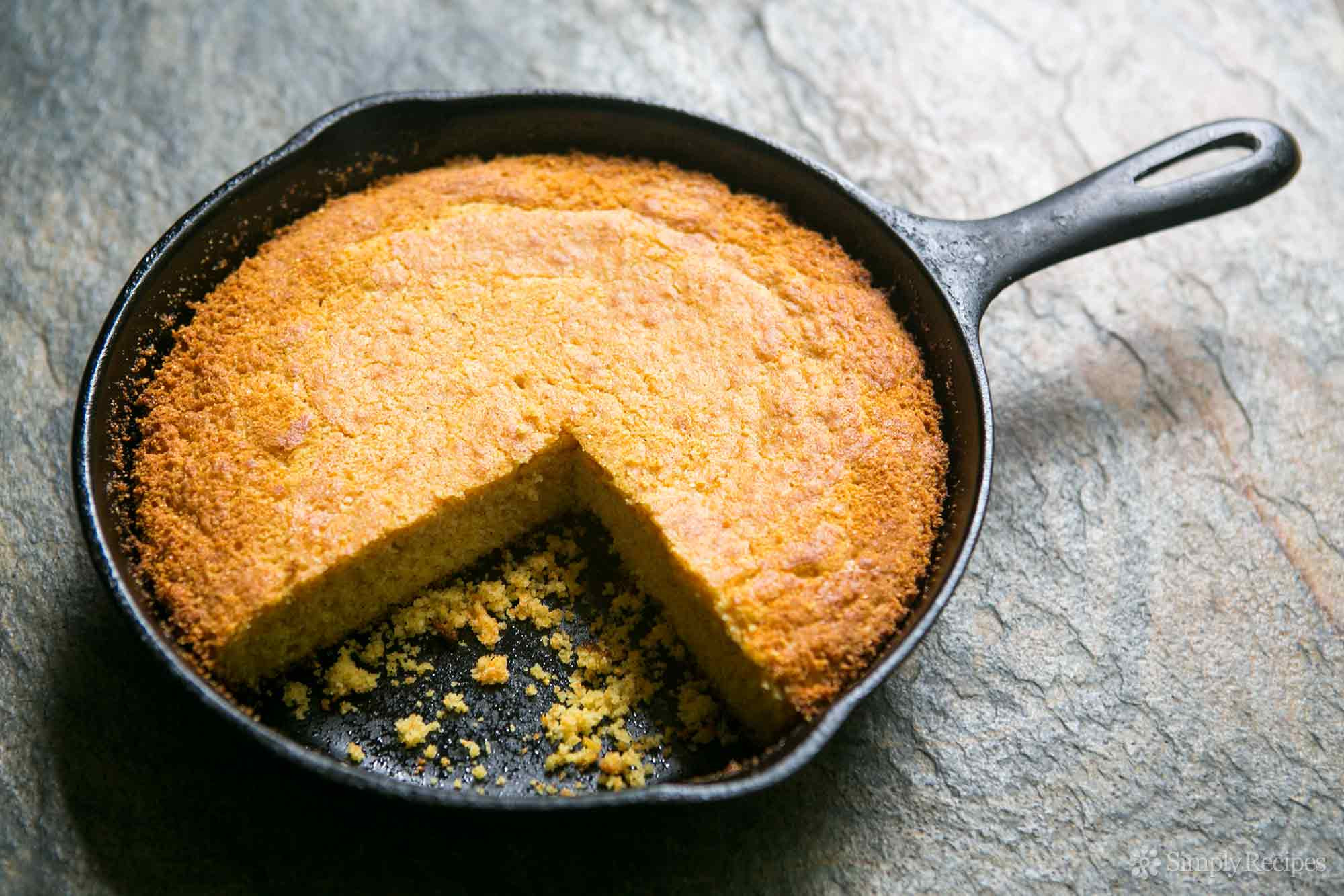 Cast Iron Skillet Cornbread
 Cornbread Recipe Savory Southern Style