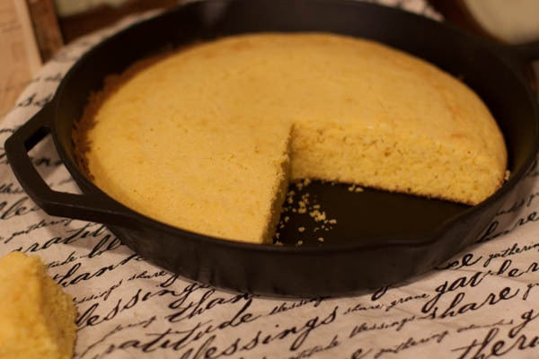 Cast Iron Skillet Cornbread
 Southern Skillet Cornbread A Southern Fairytale