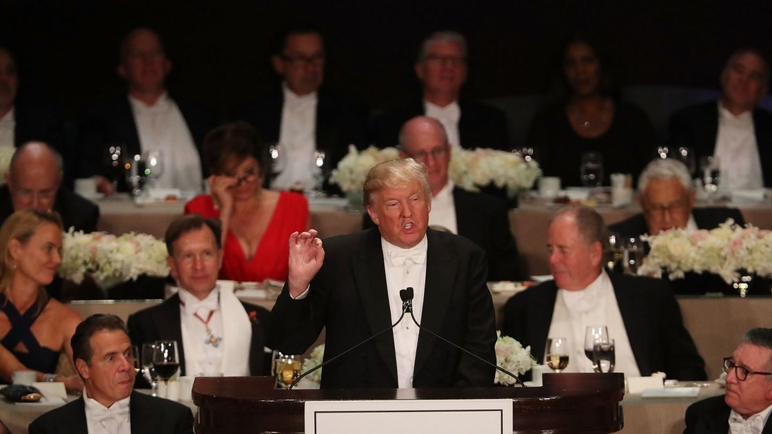 Catholic Charities Dinner
 Donald Trump Booed After Attacking Clinton at Catholic
