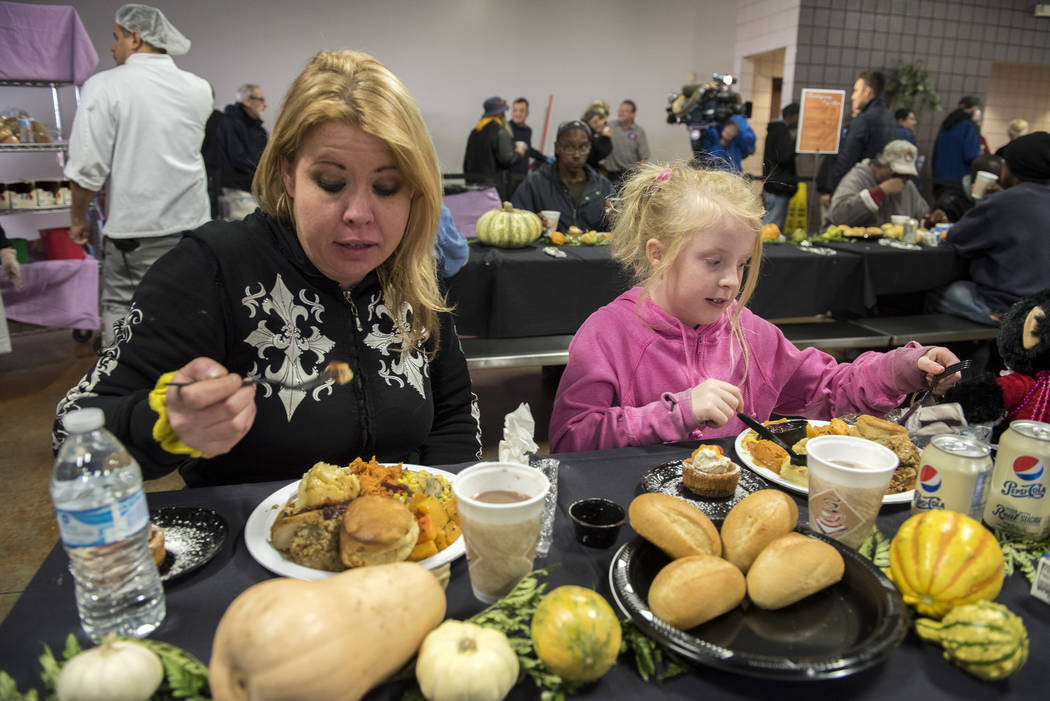 Catholic Charities Dinner
 Las Vegas charities preparing Thanksgiving meals for