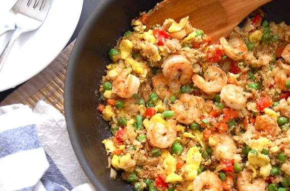 Cauliflower Fried Rice With Shrimp
 Paleo Shrimp Fried “Rice” Just Paleo Food