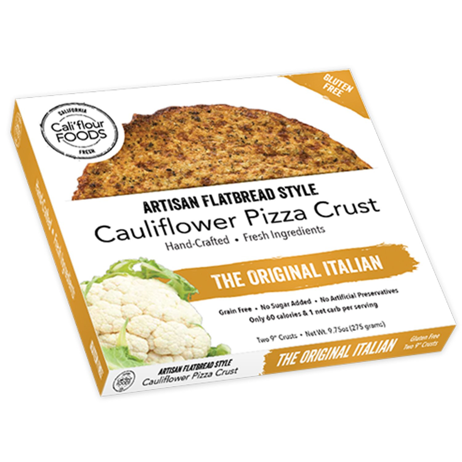 Cauliflower Pizza Crust Walmart
 Margherita Cauliflower Crust Pizzas by CAULIPOWER Gluten