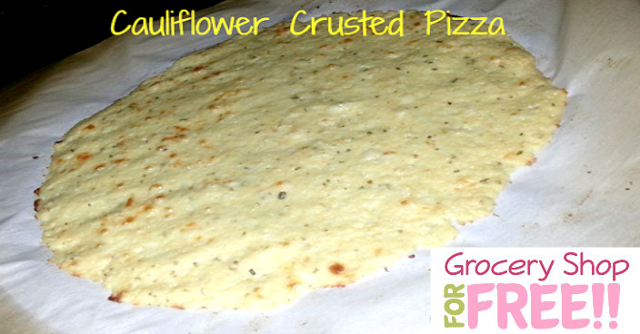 Cauliflower Pizza Crust Walmart
 Cauliflower Pizza Crust Recipe Low Carb
