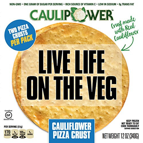 Cauliflower Pizza Crust Walmart
 CAULIPOWER Cauliflower Crust Pizza Plain Crust 4 pack