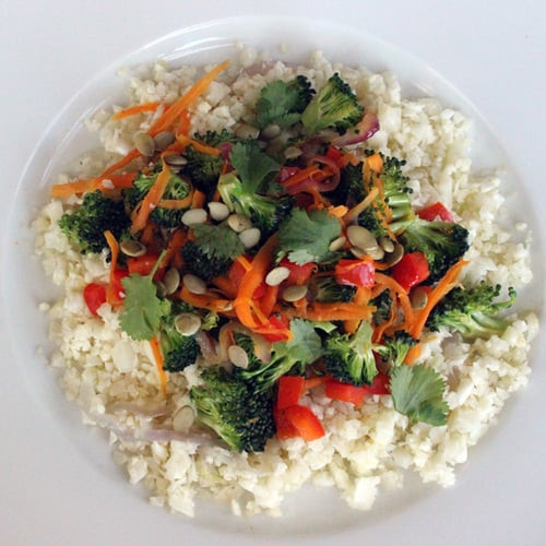 Cauliflower Rice Stir Fry
 Cauliflower Rice Recipe