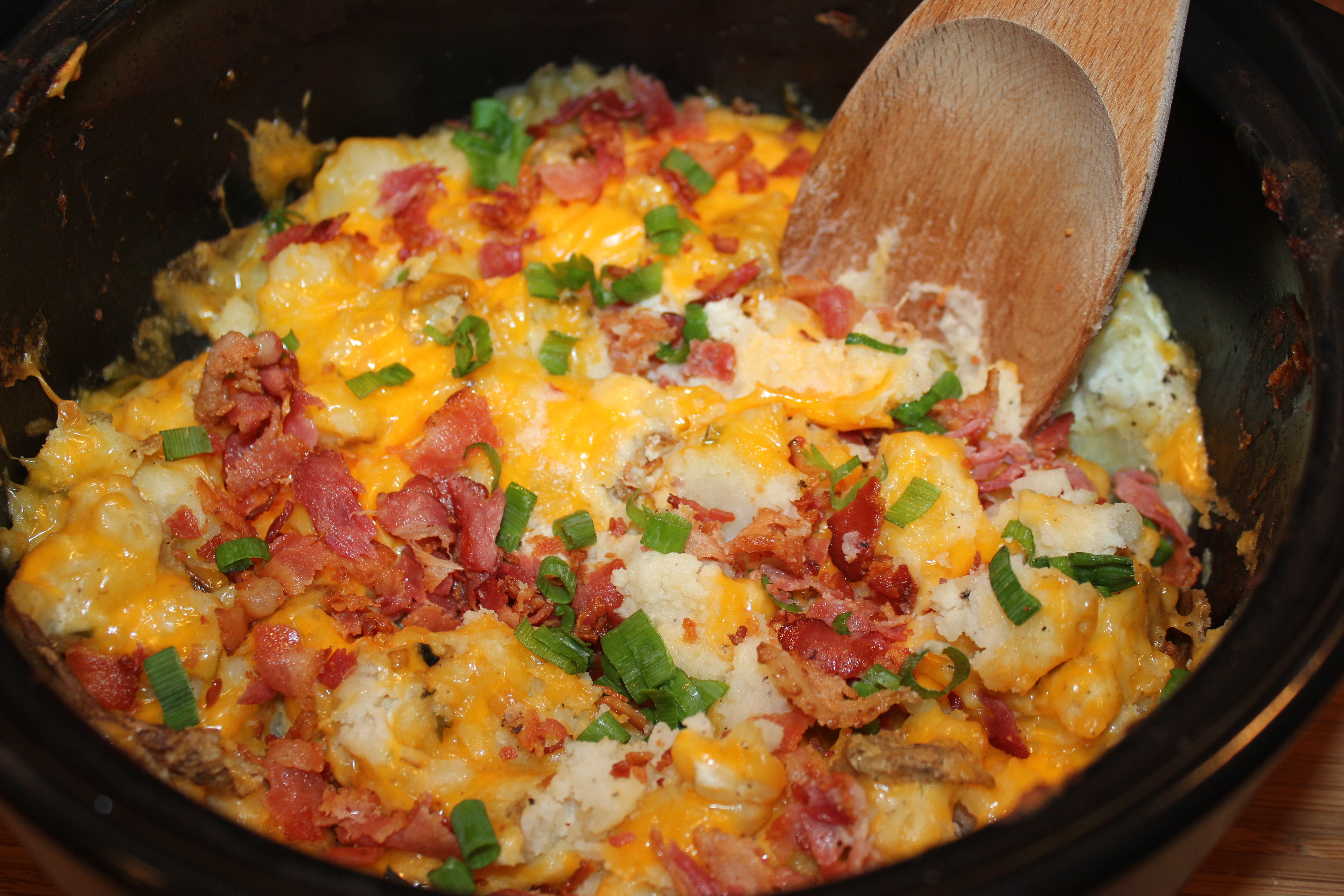 Cheese Potato Casserole
 Kel’s Twice Baked Potato Casserole Rockcrok Style