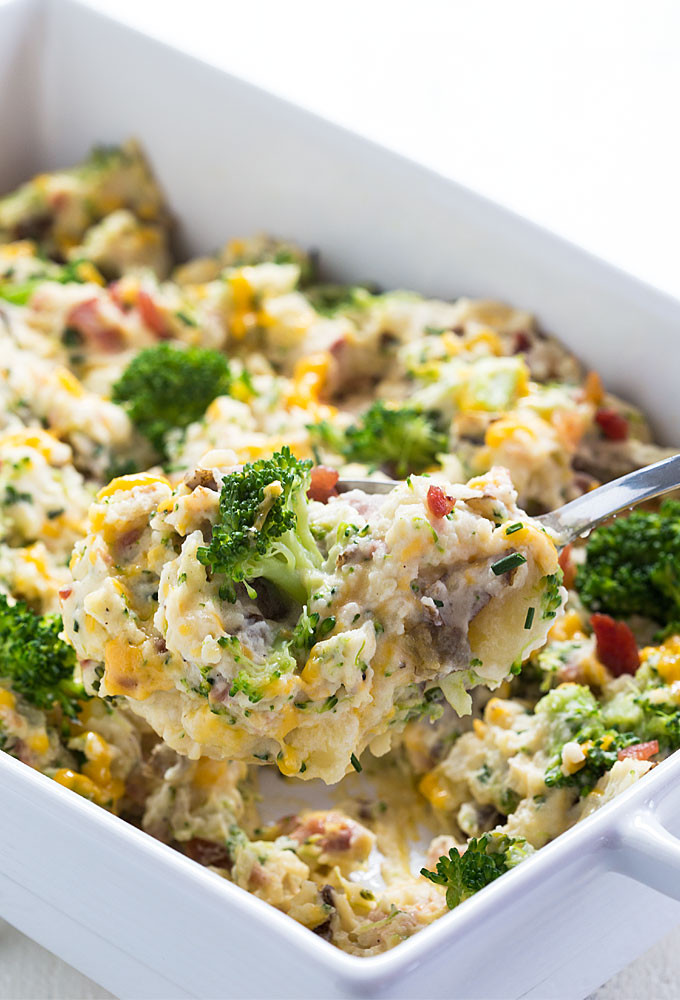 Cheese Potato Casserole
 broccoli cheddar casserole