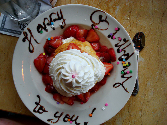 Cheesecake Factory Birthday Cake
 birthday wishes from the cheesecake factory