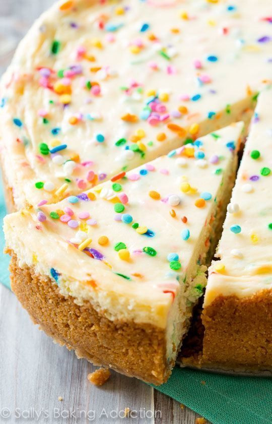 Cheesecake Factory Birthday Cake
 Funfetti Cheesecake Recipe