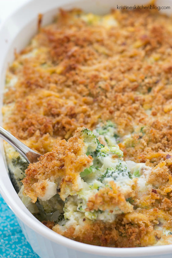 Cheesy Broccoli Casserole
 turkey stuffing broccoli casserole