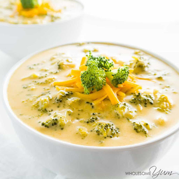 Cheesy Broccoli Soup
 12 Keto Soup Recipes & Ideas