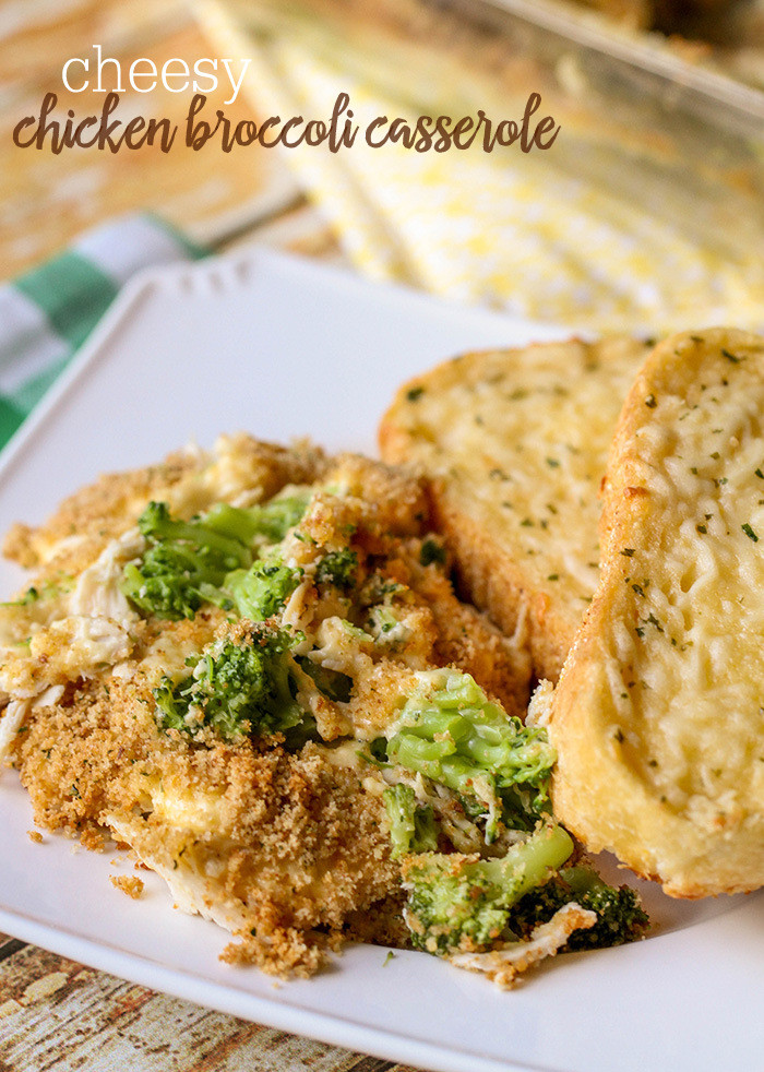 Cheesy Chicken Broccoli Bake
 Cheesy Chicken Broccoli Casserole