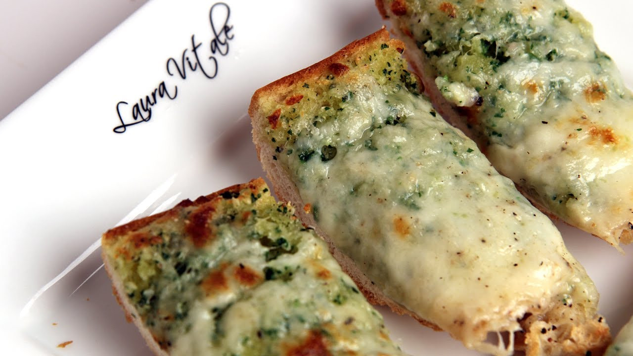 Cheesy Garlic Bread Recipe
 Cheesy Garlic Bread Recipe Laura Vitale Laura in th