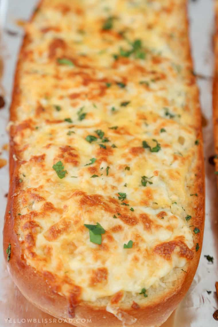 Cheesy Garlic Bread Recipe
 Weekly Meal Plan 107 LemonsforLulu