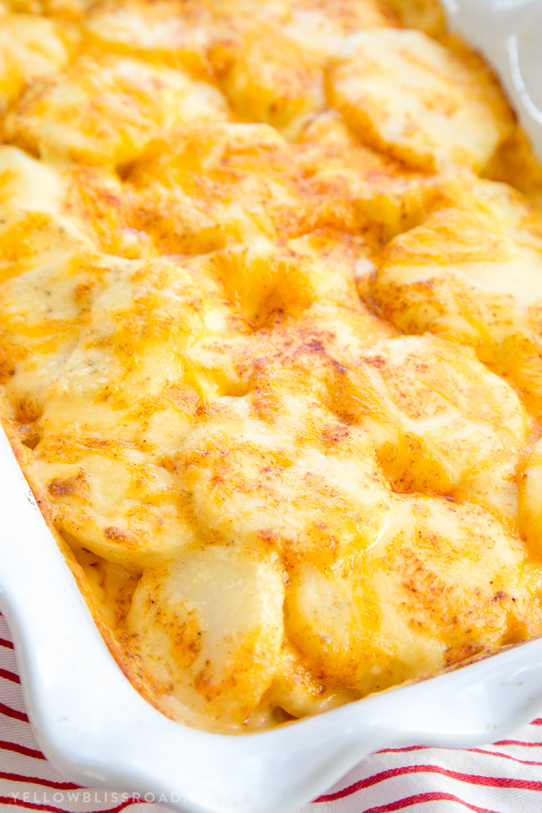 Cheesy Scalloped Potatoes Recipe
 Cheesy Scalloped Potatoes Easy Potato Side Dish