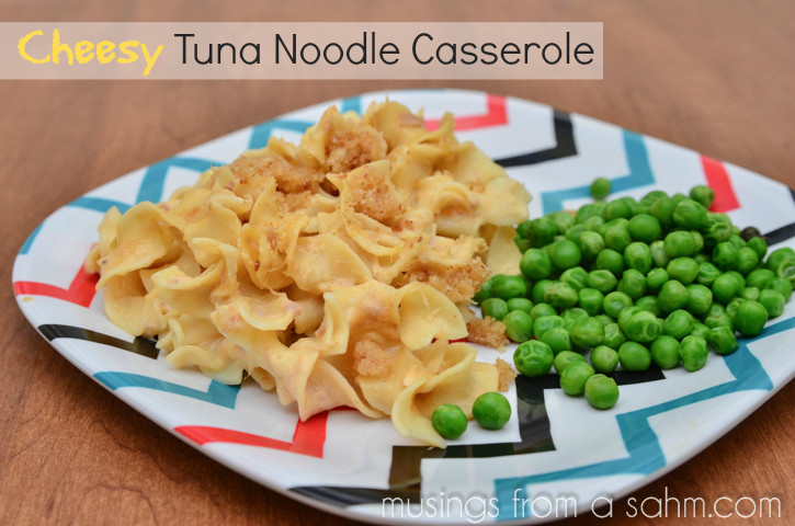 Cheesy Tuna Noodle Casserole
 Cheesy Tuna Noodle Casserole Recipe with Velveeta Cheese