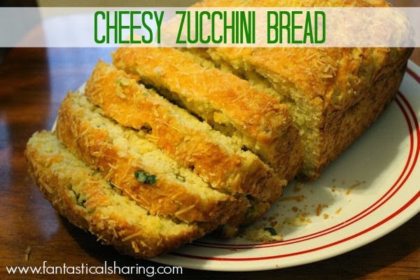 Cheesy Zucchini Bread
 Fantastical Sharing of Recipes Cheesy Zucchini Bread