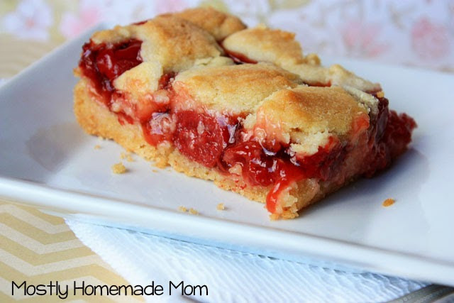 Cherry Pie Filling Desserts
 Easy Cherry Pie Sugar Cookie Bars