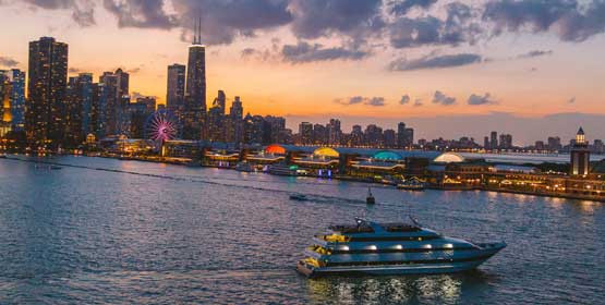 Chicago Dinner Cruise
 Prix Fixe Dinner Cruises