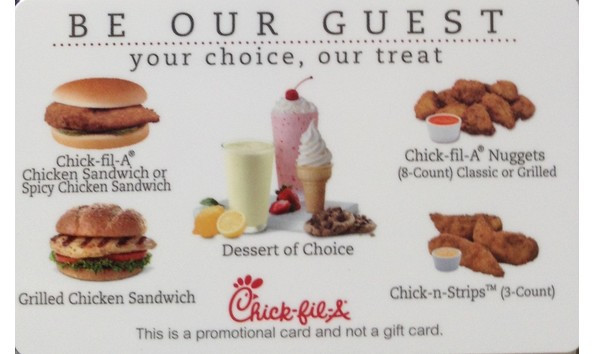 Chick Fil A Dessert Menu
 Chick Fil A Treat