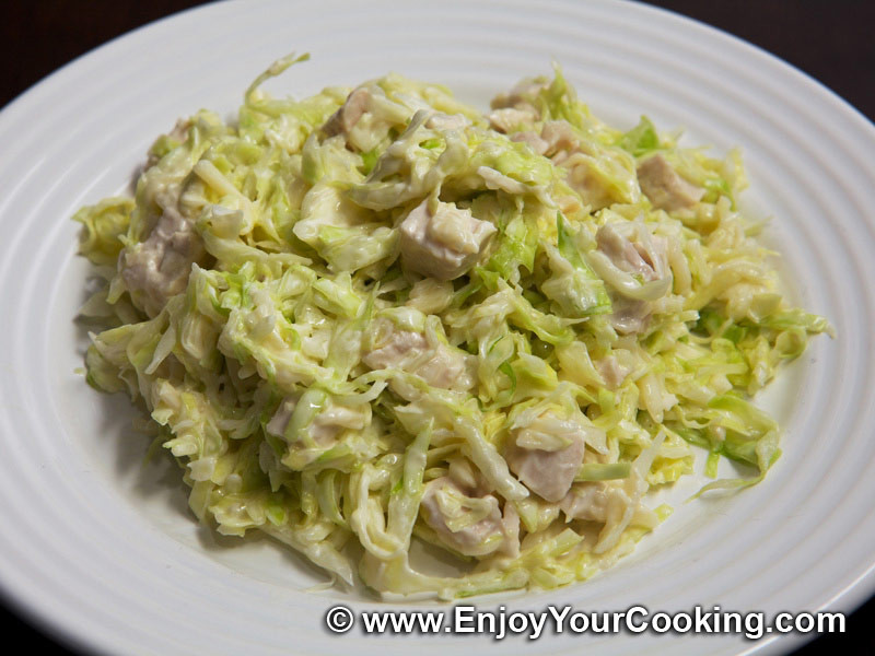 Chicken And Cabbage
 Cabbage and Chicken Salad Recipe