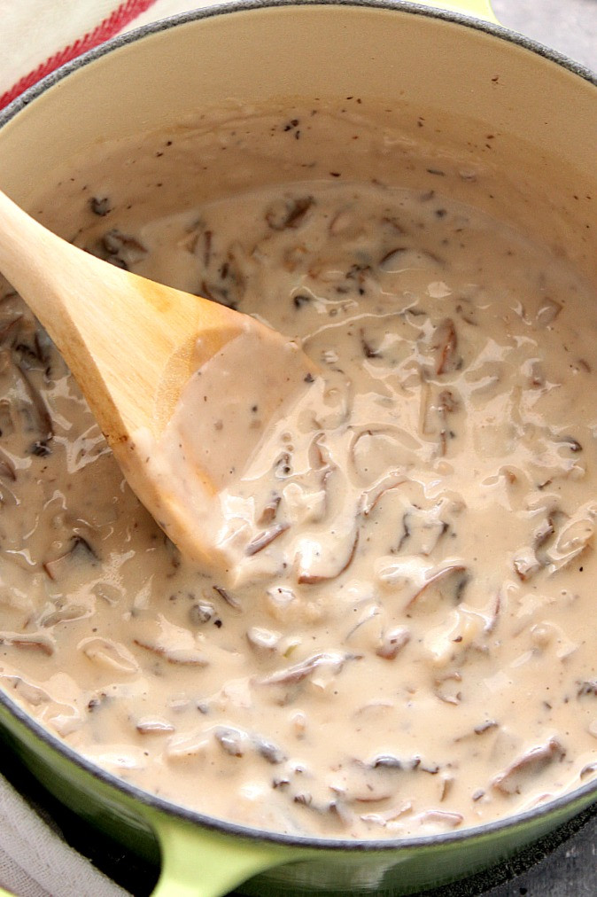 Chicken And Cream Of Mushroom Soup
 Creamy Mushroom Garlic Chicken Recipe Card Crunchy