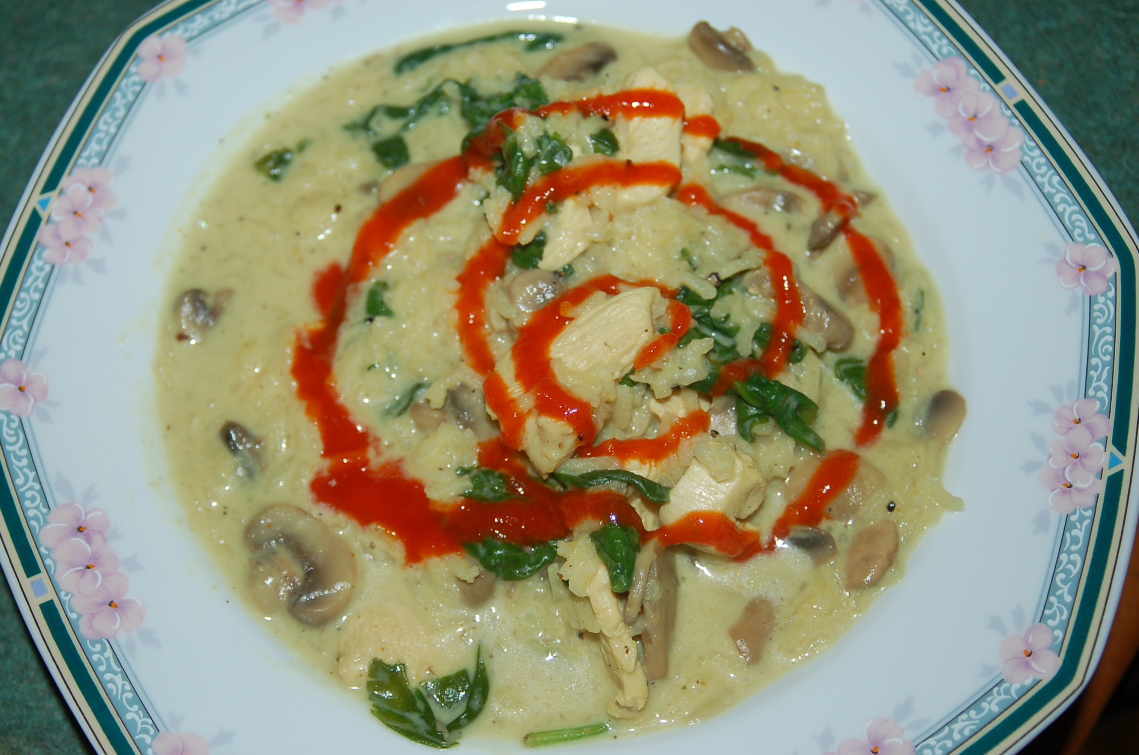 Chicken And Cream Of Mushroom Soup
 Chicken in Creamy Mushrooms & Spinach inspired by Cream