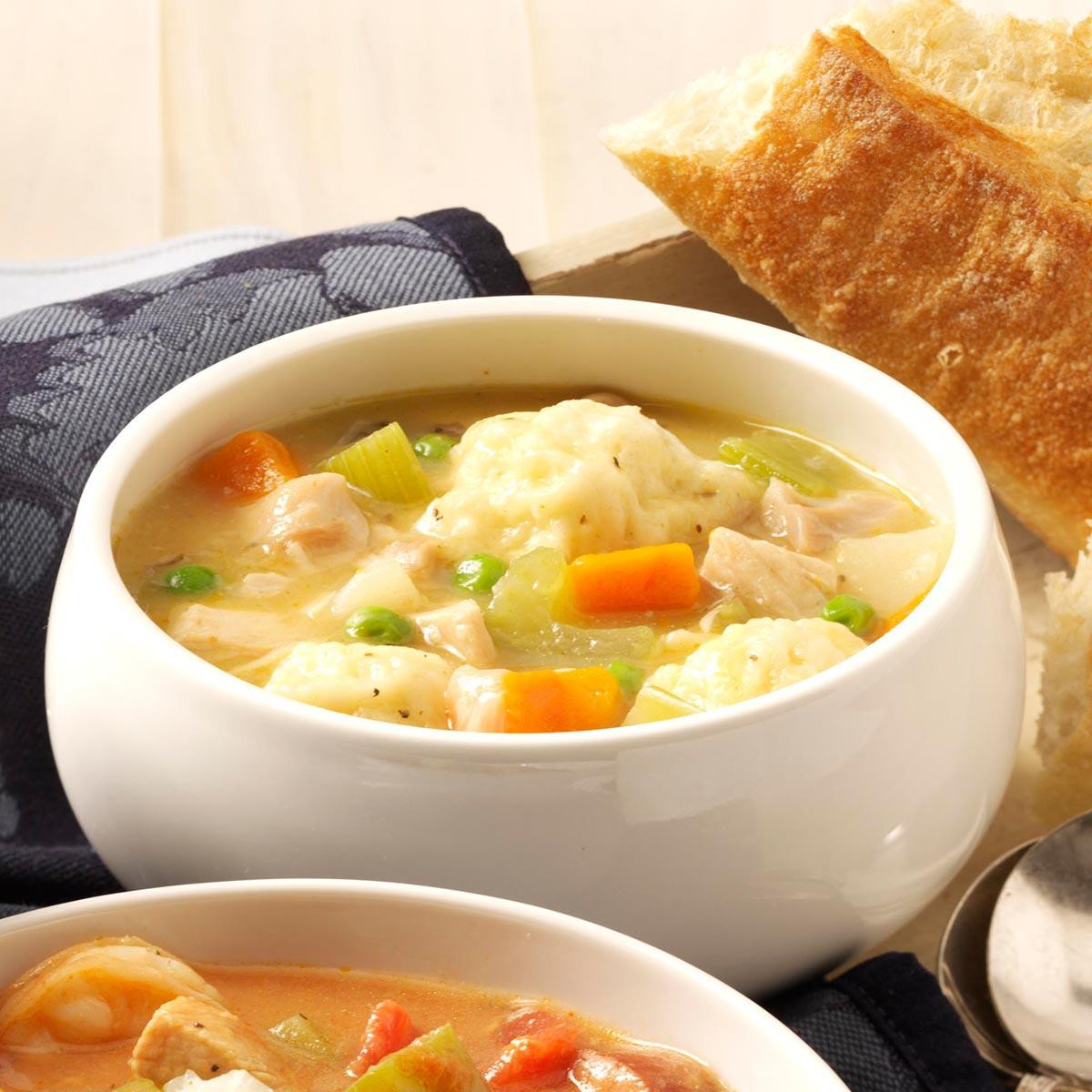 Chicken And Dumplings Soup
 Grandma s Chicken n Dumpling Soup Recipe