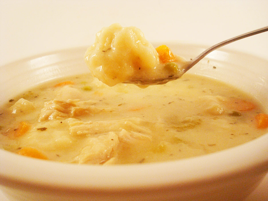 Chicken And Dumplings Soup
 Chicken and Ve able Dumpling Soup