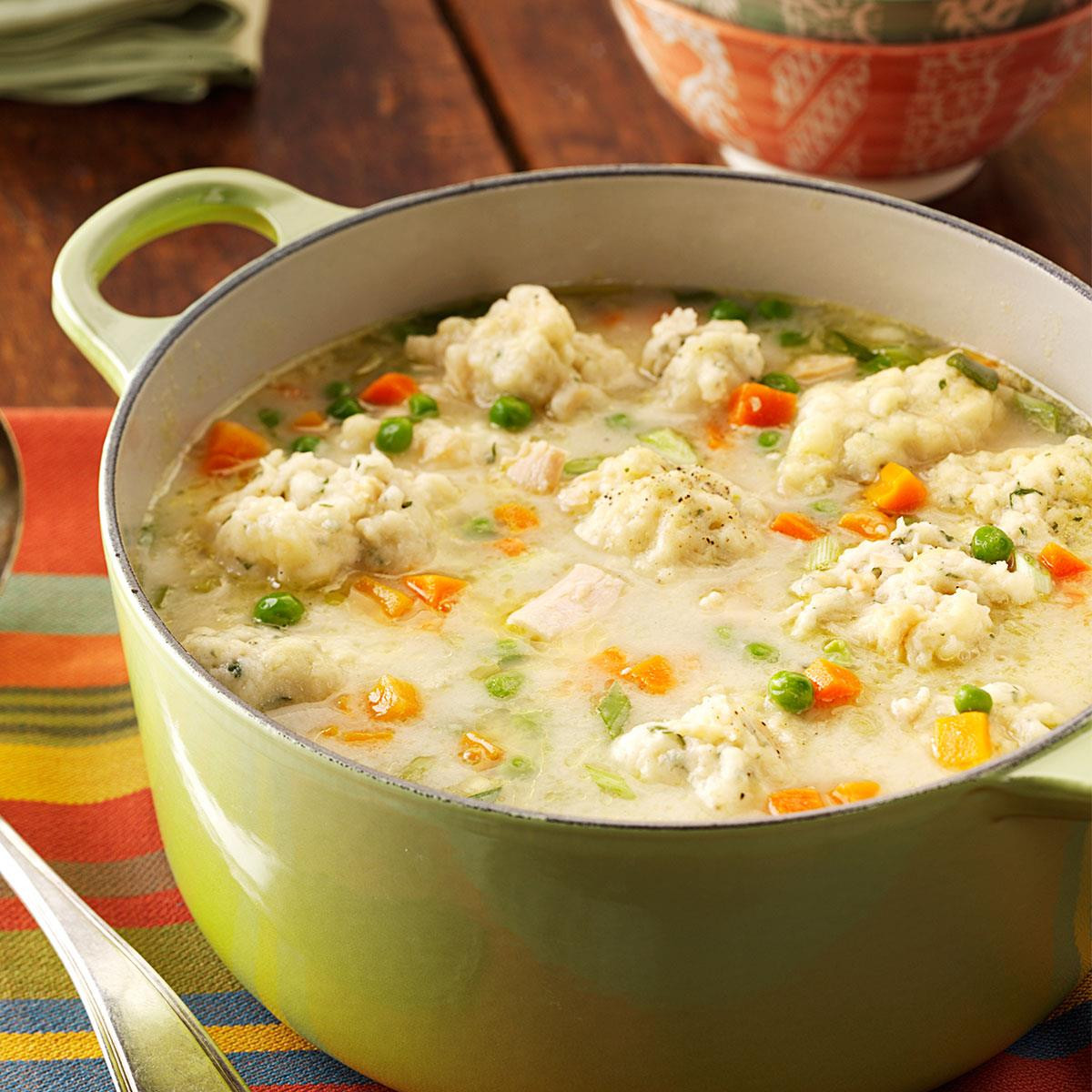 Chicken And Dumplings Soup
 Traditional Chicken Dumpling Soup Recipe