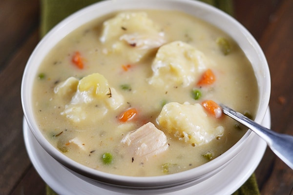 Chicken And Dumplings Soup
 Chicken and Ve able Dumpling Soup