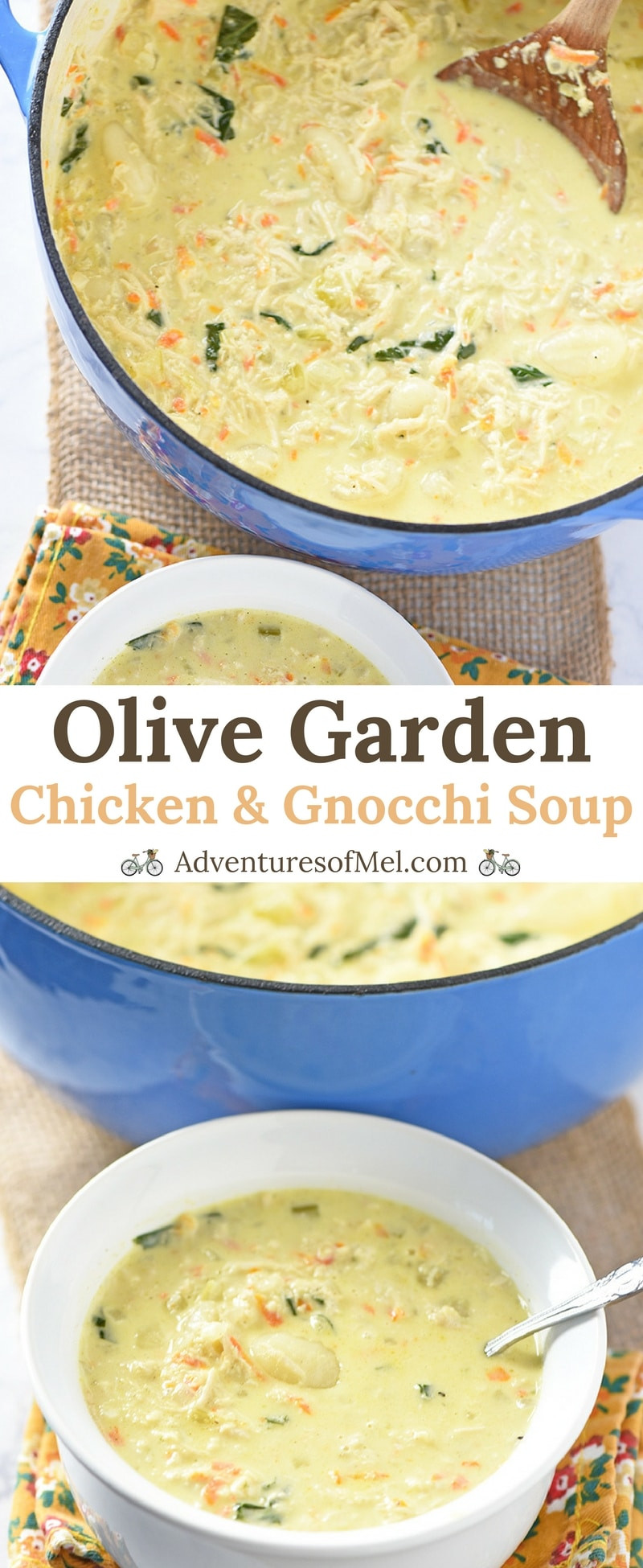 Chicken And Gnocchi Soup Olive Garden
 Olive Garden Chicken and Gnocchi Soup Copycat