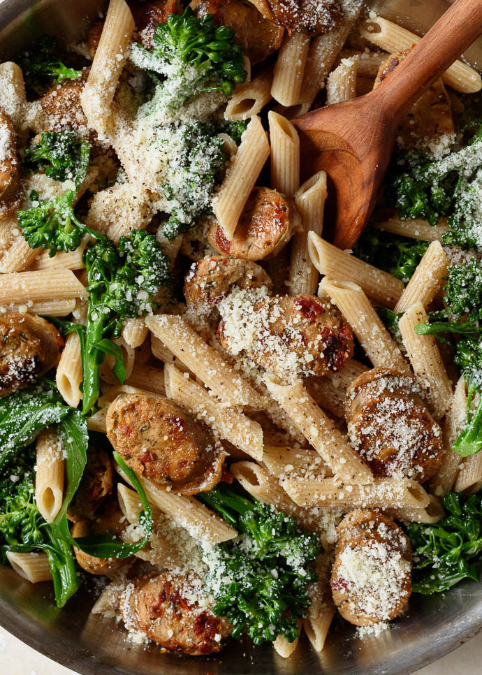 Chicken And Sausage Recipes
 chicken sausage broccoli pasta recipe