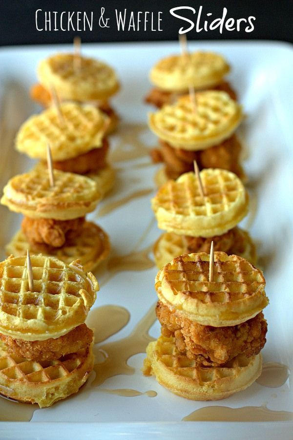 Chicken And Waffles Appetizer
 Party Food Ideas Mini Bites Party Food Recipes