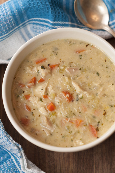 Chicken And Wild Rice Soup Recipe
 Copycat Panera Chicken & Wild Rice Soup