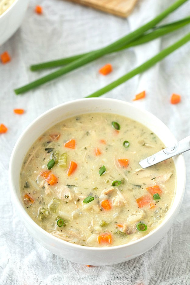 Chicken And Wild Rice Soup Recipe
 Copycat Panera Chicken and Wild Rice Soup Gal on a Mission