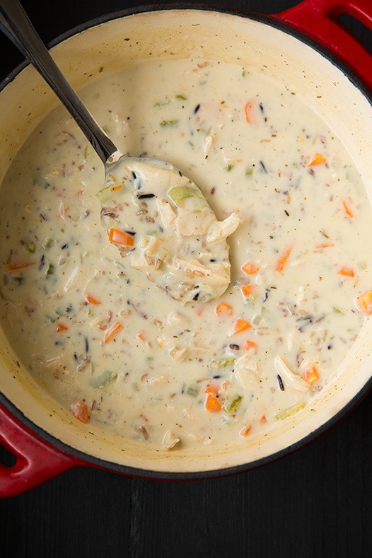 Chicken And Wild Rice Soup Recipe
 Creamy Chicken and Wild Rice Soup Cooking Classy