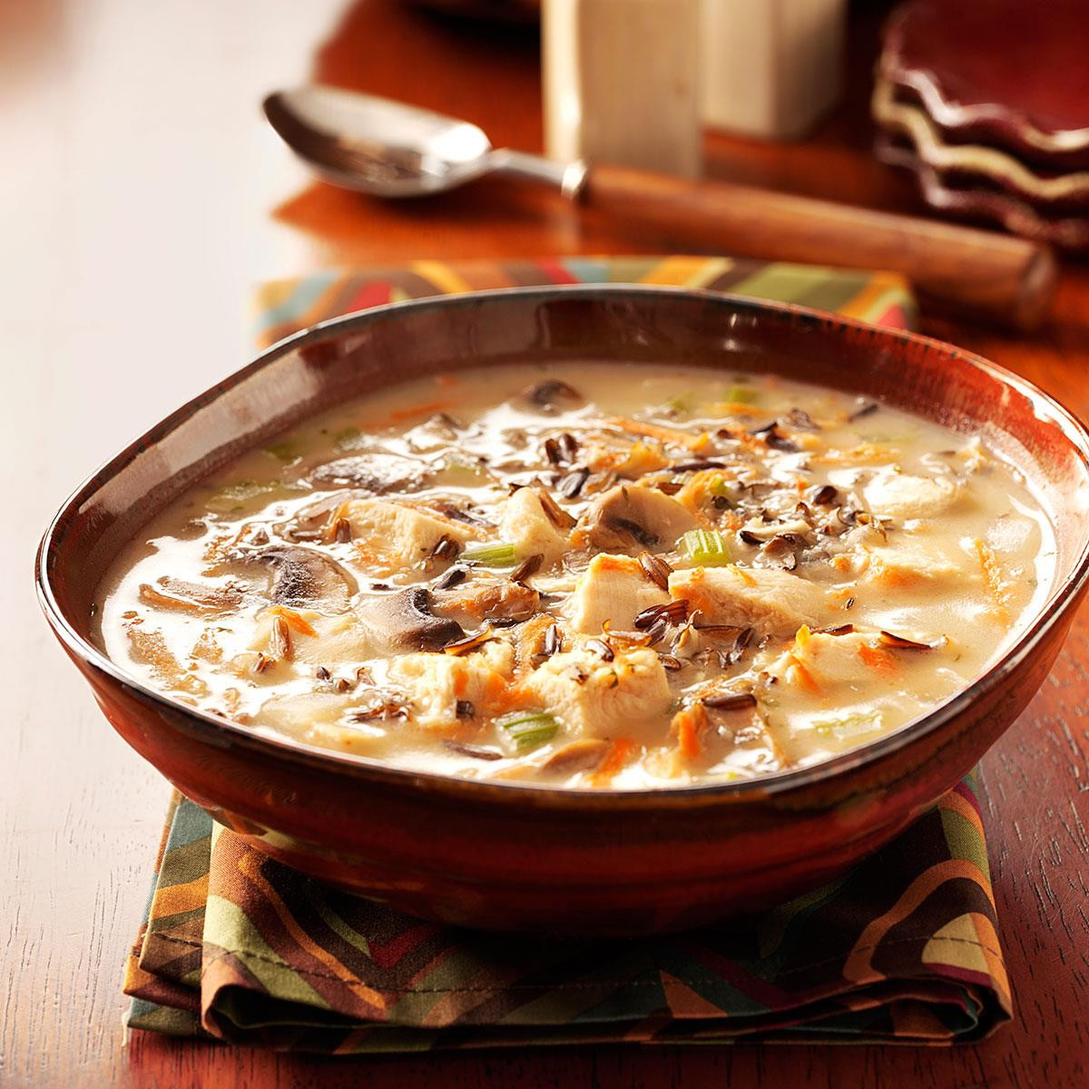 Chicken And Wild Rice Soup Recipe
 Chicken Wild Rice Soup Recipe