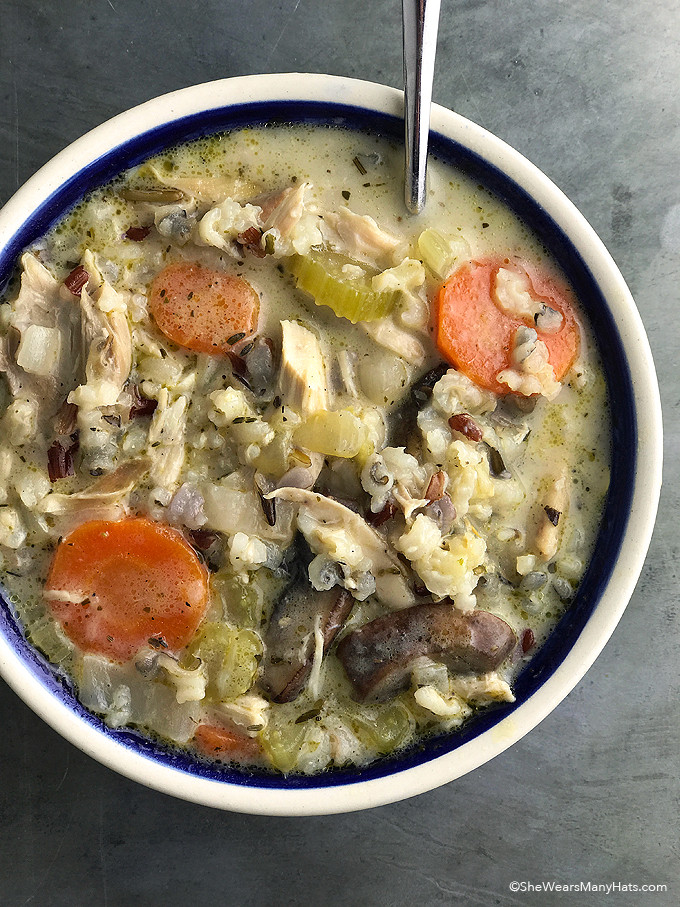 Chicken And Wild Rice Soup Recipe
 Creamy Chicken Wild Rice Soup Recipe