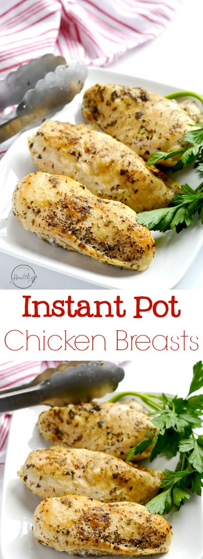 Chicken Breast Instant Pot Recipes
 Instant Pot Chicken Breasts Video Tutorial A Pinch