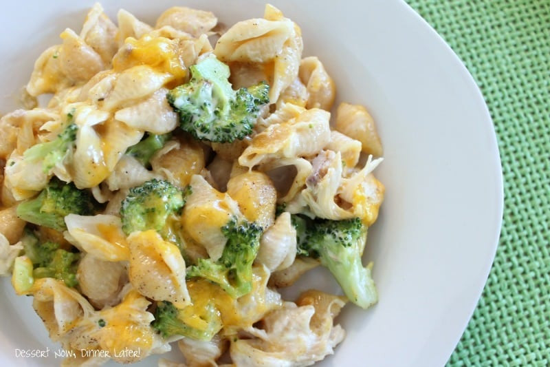 Chicken Broccoli Alfredo
 Chicken & Broccoli Alfredo Shells Video Dessert Now