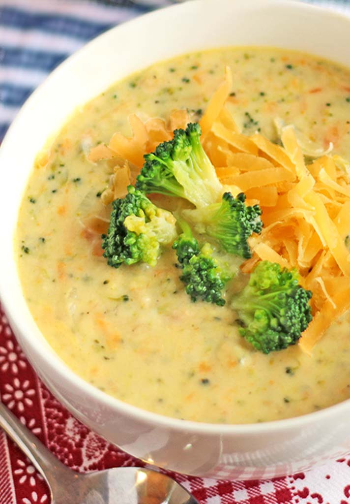 Chicken Broccoli Cheese Soup
 Broccoli Cheddar Soup Who Has the Thyme