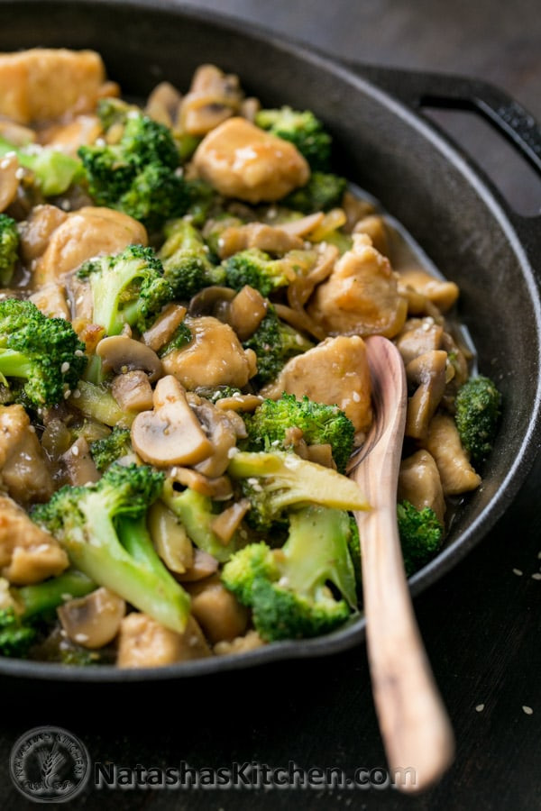 Chicken Broccoli Stir Fry
 Chicken Broccoli and Mushroom Stir Fry Recipes for